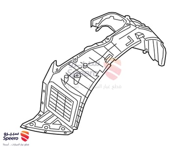 Front Left Fender Liner - 638413JA0A