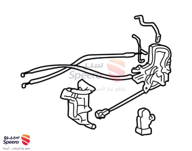 قفل باب امامي يسار - 693040C010