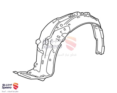 Fender Assembly, Left Front (Inner) - 74150T2AA01