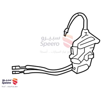 قفل باب امامي يسار - 813102S000
