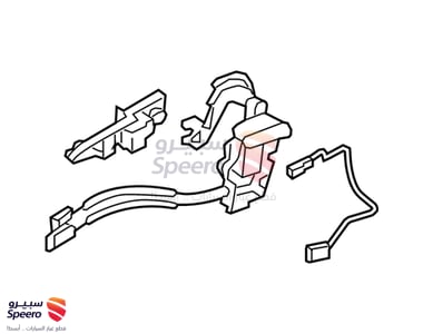 Latch Assembly-Front Door, RH - 813202V010