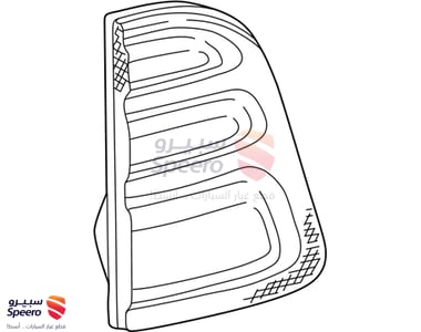 Right Rear Light - 8158160010