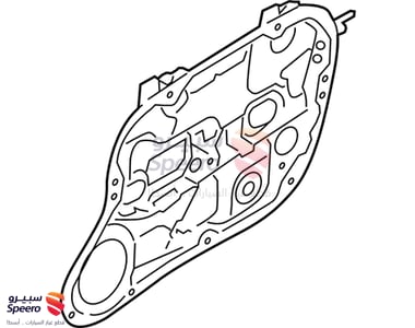 Front Right-Hand Door Module Panel Assembly - 824812H000