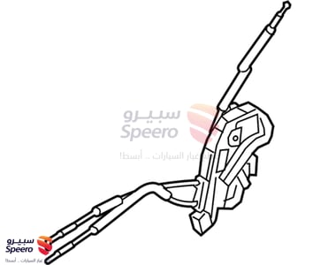 قفل باب خلفي يسار - 825011KA2A