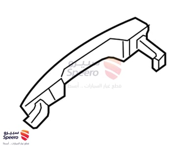 يد باب خارجي امامي يسار - 82651C1000