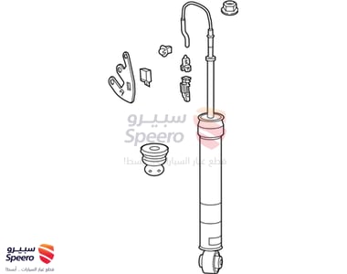 shock absorber R - 84219921