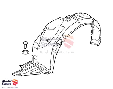 بطانة رفرف امامي يسار - 868113R500