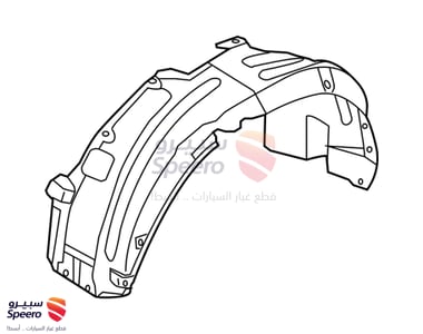 بطانة رفرف امامي يمين - 868122S001