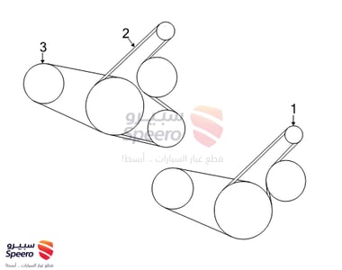 Alternator Belt - 9091602704