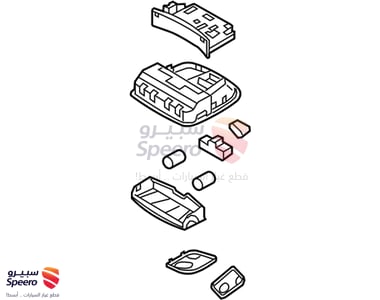 ديكور لمبة سقف أمامي - 928002T010UP