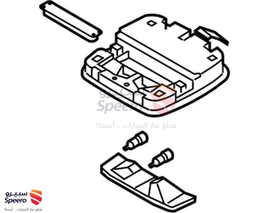 ديكور لمبة سقف أمامي - 928303F02229