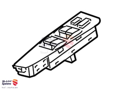 Power Window Main Switch Assembly - 935702F10087