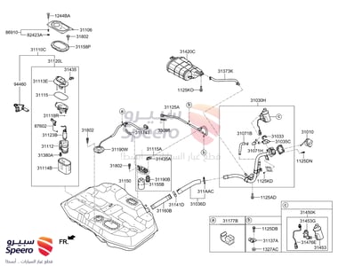 حساس دعسة بنزين - 94460C1000