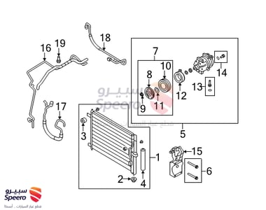 رديتر مكيف - 95227758