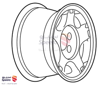 جنط امامي يسار - 9596050