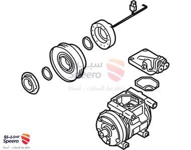 كمبروصر مكيف - 977012D700