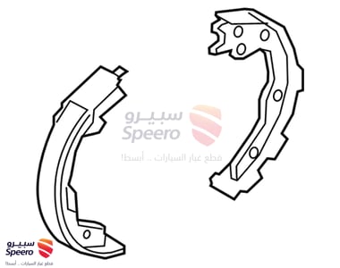 Rear Brake Shoes - D40605RB0A