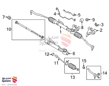 ذراع دركسون خارجي - 803304CA0E