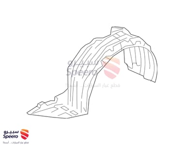 Front Left Fender Liner - GRF256140
