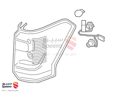 اسطب خلفي يسار - JL1Z13405H