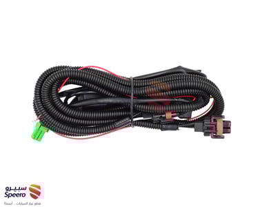 طقم كشاف تويوتا أوريون غطاء أسود 2009-2011 قطعتين - 6287019946008