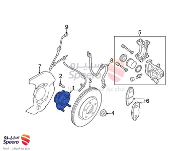 Hub Assembly Road Wheel - 402026CA0A