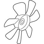 صورة مروحة رديتر