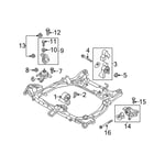 صورة Transmission Mounting Bracket Assembly