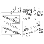 صورة Rear Wheel Drive Shaft