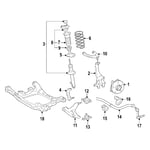 صورة Absorber Assy, Shock, Front RH