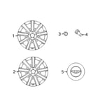 صورة Aluminium Wheel Assembly