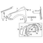 صورة بطانة رفرف امامي يسار