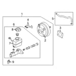 صورة Booster Assembly-Brake