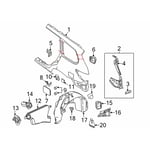 صورة Protector-Rear Wheel House, LH