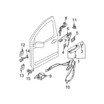 صورة قفل باب أمامي يمين