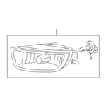 صورة كشاف ضباب امامي يمين