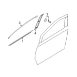 WEATHERSTRIP Assembly-Front Door Belt