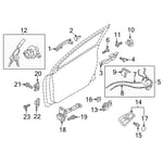 صورة Interior Door Handle Assembly, Left