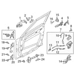 صورة يد باب خارجي امامي يسار