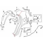 صورة Guard Assembly-Rear Wheel