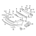 صورة عاكس صدام خلفي يمين