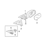 صورة Right Side Mirror Cover