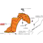 صورة Front Left Fender Liner