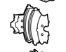 طقم فحمات فرامل امامية - 581012SA51